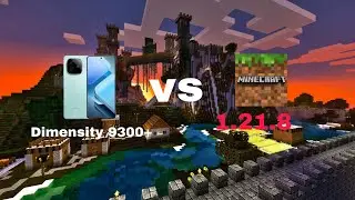 IQOO Z9 TURBO +, Dimensity 9300+ | Test Minecraft Optifine 1.21.8 | Zalith Launcher 