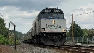 Fast Amtrak Downeaster Trains @ Cross Road In 2025 !!! Part II