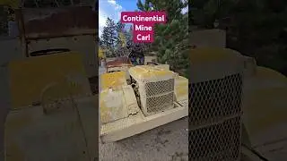 Continental Mine Car In Great Shape #mining #history #abandoned #colorado