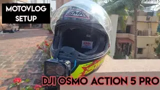 My Helmet Camera Setup | DJI Osmo Action 5 pro | DJI Mic Mini | Zebronics Buds 50C |