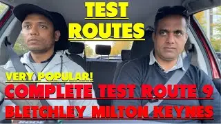 Bletchley Driving Test Route 9 | The Most Popular Test Route | #mkdrivingacademy