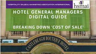 Video 3: Breaking down cost of sale for hotel rooms