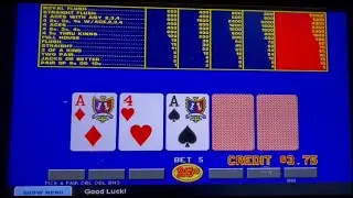 Video Poker: Pick a Pair Double Double Bonus Poker Session