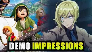 So I've Played The Dragon Quest VII Reimagined and Parasite Mutant Demos...