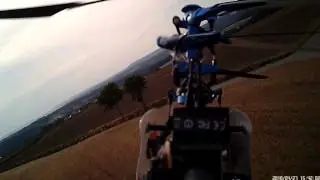 T-Rex 450 SE, Crash, on board,  KDS 800 failure