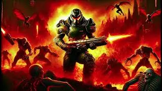 jogando um mapa do snap map do doom de 2016 em 4k 60fps #doom #doometernal #doomdarkages #snapmap