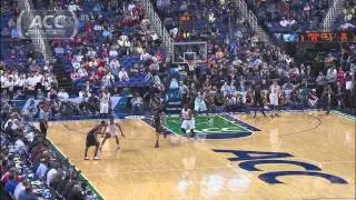 Boris Bojanovsky Game-Winning Dunk In ACC Tournament | ACC Must See Moment of the Year Candidate