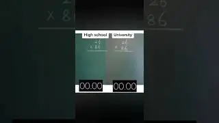 Maths challenge university student vs high school student #students #university #school #maths
