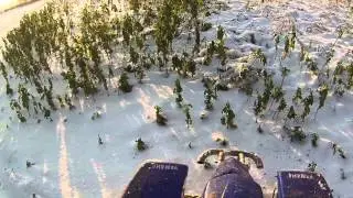 ATV YAMAHA Blaster 200 GoPro HERO 3 SNOW !!