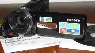 Sony dcr-sx45 тест камеры (тестовая запись)