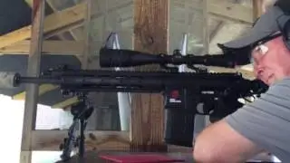 Ruger SR7.62 shooting NATO 7.62mm with Form 1 suppressor using SDTac 7.6