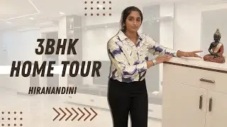 Modern 3BHK Home Tour | Hiranandani Interior Project | By LeBlanc Interiors Team