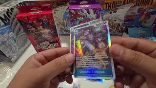 🔥 Opening One Piece TCG Starter Decks ST-23 Red Shanks, ST-25 Blue Buggy & ST-26 Purple Luffy! 🏴&zwj;☠️