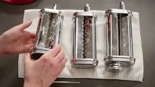 How to Clean the 3- Piece Pasta Roller and Cutter Set- KitchenAid