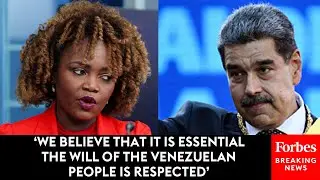 Karine Jean-Pierre Slams Venezuela's Maduro Over His  &lsquo;Complete Disregard For Democratic Norms&rsquo;