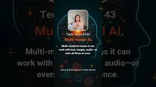 💾Tech Term # 143: What is Multi-modal AI?