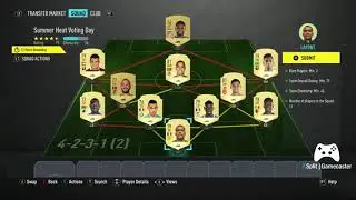 HOW TO COMPLETE THE NEW FIFA 20 SUMMER HEAT VOTING DAY SBC!!