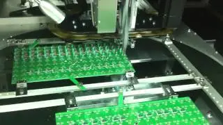 Three-color LED insertion machine