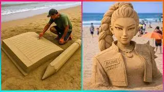 Сумасшедшие Песчаные Скульптуры И Еще 15 Крутых Вещей ▶5
