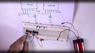 Half Adder on breadboard [ Theory + Practical + Application ]