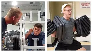 Messing around at the gym w/ Ross Creations