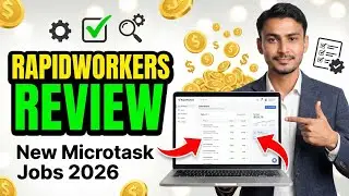 RapidWorkers Review &ndash; New Microtasks Jobs Website (2026) | Earn Money Online with RapidWorkers