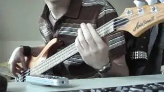 The Rasmus - In The Shadows Bass Cover
