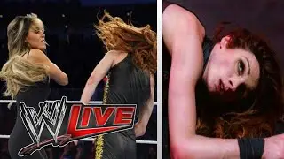 Trish Stratus Slaps Becky Lynch At WWE Live Event In Kitchener Canada