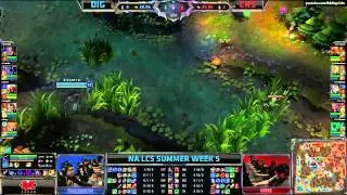 Team Dignitas vs Team Curse (LCS 2013 NA Summer Split W5 D2)