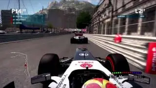 F1 2013 - Monaco - 3 Laps as Pastor Maldonado