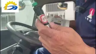 The operation video for truck mounted road marking machine