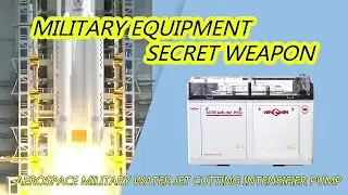Intensifier Pump For Ultra HP Waterjet Cutting Systems | 90,000 PSI/620MPa Ultra High-Pressure Pump