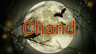 Moon Cloud Night || Chand || badal || Night