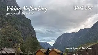 Viking Nalbinding with Karin & Karl; Week 286