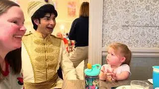 Breakfast with Disney characters