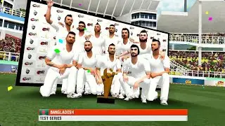 Wcc2 Test Match gameplay Bangladesh vs Australia