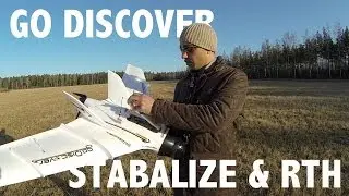Go Discover - Stabalize and RTH flight mode testing