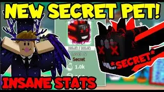 I GOT GIVEN AN INSANE SECRET PET! INSANE STATS! - Roblox Science Simulator