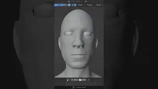 I’m #3dsculpting my character’s #basemesh in #blender. #followme to see me #create this #animation