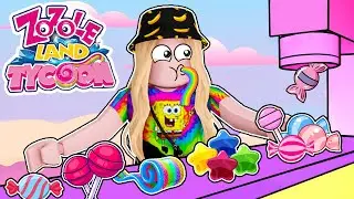 OTWORZYŁAM FABRYKĘ SŁODYCZY W ROBLOX 🍭 ZOZOLE LAND TYCOON