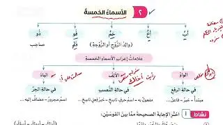 2/ حل كتاب سلاح التلميذ 2026 ( الأسماء الخمسة ) الترم الثاني،الصف السادس الابتدائي،أ/إسلام الجنايني