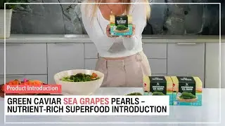 Amazon Listing Video | Dehydrated Sea Grapes &ndash; Nutrient-Rich Superfood Introduction