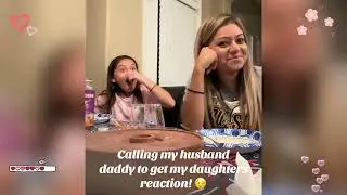 Calling my husband daddy in front of the kids prank.#daddyprank #fyp #teenagerprank#foryou#usa#funny