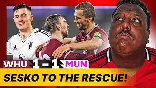 Reality Check...Sesko Rescues Point For Man Utd! | West Ham 1-1 Man Utd