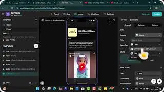 VIDEO TUTORIAL  #PART3 GLIDEAPPS ARABICA LEARN