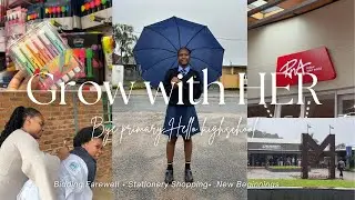 VLOG: Grow with her| Reliving my high school years| Back to school prep 