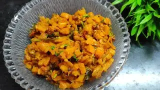 Carrot Tomato Curry|Carrot Fry|Best Sidedish For Rice| Carrot Poriyal recipe in tamil