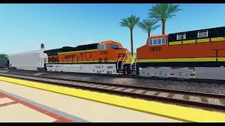 2 BNSF tanker trains | SoCal Train Sim(The first one was mine)