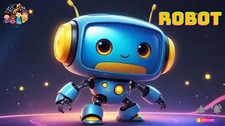 🤖 MAŁY ROBOT - Wesoła Piosenka dla Dzieci 🎮
