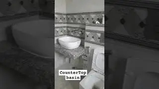 Counter top basin design